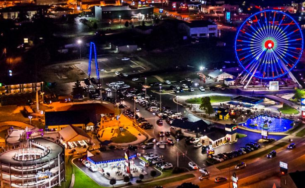 Branson Ferris Wheel and Night Scene